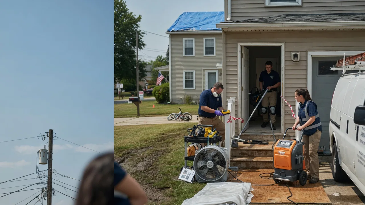 Water Damage Repair in Sandston, VA near me
